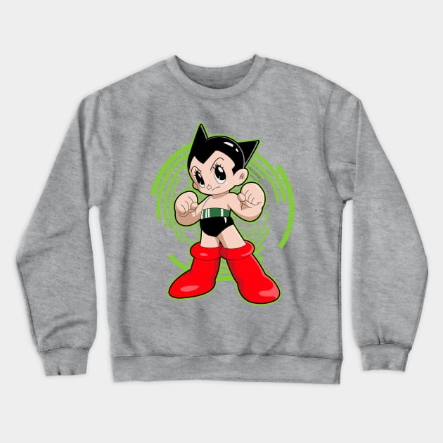 Atom Crewneck Sweatshirt by WarGreymonZero